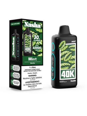 Mint - Nasha Theory Labs Distro. Vaping E-Liquid Disposables St. Catharines Ontario CAN