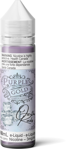 Purple Gold On The Rocks - Victorian Gold Theory Labs Distro. Vaping E-Liquid Disposables St. Catharines Ontario Canada