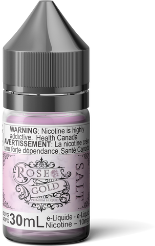 Rose Gold Salt - Victorian Gold Theory Labs Distro. Vaping E-Liquid Disposables St. Catharines Ontario Canada