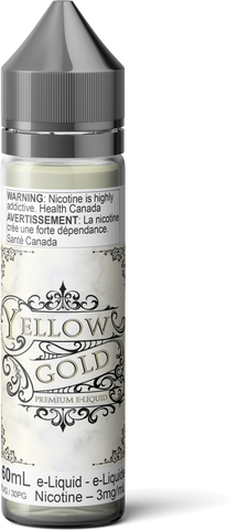 Yellow Gold - Victorian Gold Theory Labs Distro. Vaping E-Liquid Disposables St. Catharines Ontario Canada