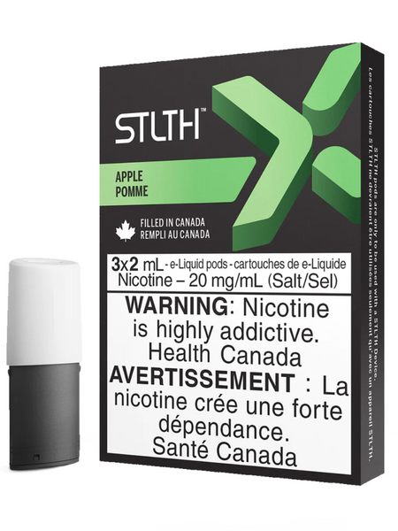 Apple - STLTH X Pods Theory Labs eLiquid Disposables St. Catharines Niagara Ontario Canada