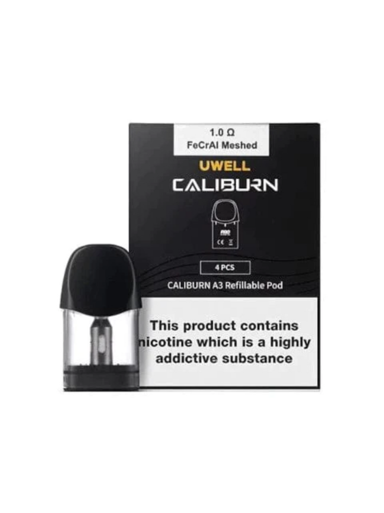 Uwell Caliburn A3 Replacement Pods Theory Labs Distro. Vaping E-Liquid ...