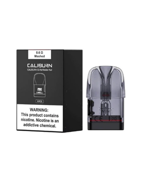 Uwell Caliburn G3 Replacement Pods Theory Labs Distro. Vaping E-Liquid Disposables St. Catharines Ontario Canada