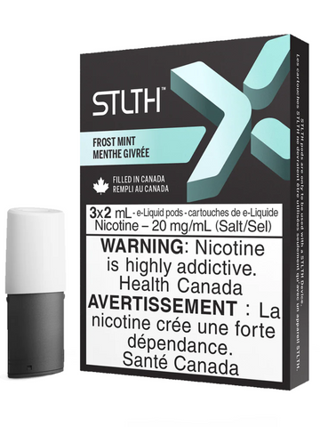 Frost Mint - STLTH X Pods Theory Labs eLiquid Disposables St. Catharines Niagara Ontario Canada