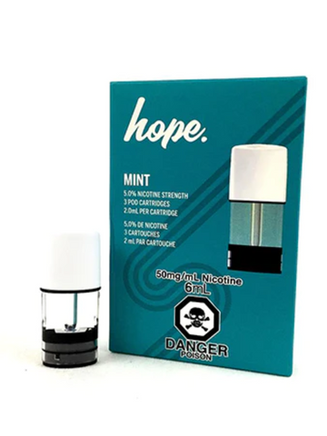 Hope Mint - STLTH Pods Theory Labs eLiquid Disposables St. Catharines Ontario Canada