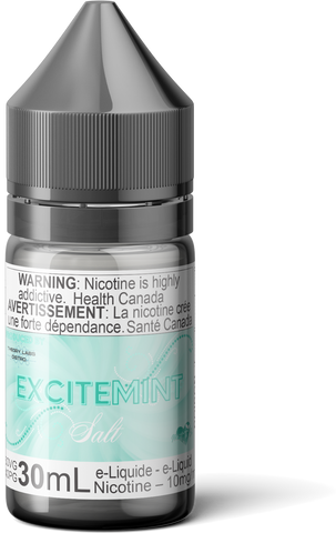ExciteMINT Salt - MINT To Be Theory Labs Distro. Vaping E-Liquid Disposables St. Catharines Ontario Canada