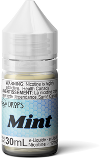 Mint - Drops Theory Labs Distro. Vaping E-Liquid Pouches St. Catharines Ontario Canada