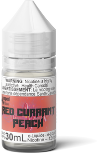 Red Currant Peach - Amped Theory Labs Distro. Vaping E-Liquid Disposables St. Catharines Ontario Canada