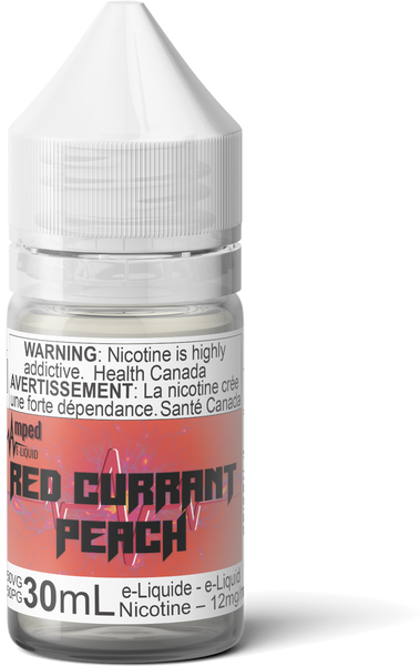 Red Currant Peach - Amped Theory Labs Distro. Vaping E-Liquid Disposables St. Catharines Ontario Canada