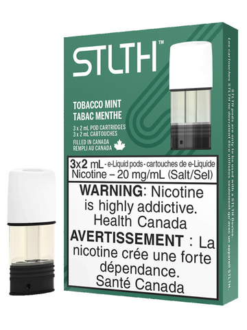 Tobacco Mint - STLTH Pods Theory Labs St. Catharines Niagara Ontario Canada