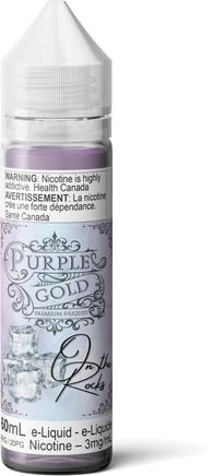Purple Gold On The Rocks - Victorian Gold Theory Labs Distro. Vaping E-Liquid Disposables St. Catharines Ontario Canada