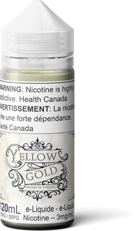 Yellow Gold 120mL - Victorian Gold Theory Labs Distro. Vaping E-Liquid Disposables St. Catharines Ontario Canada