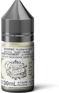 Yellow Gold Salt - Victorian Gold Theory Labs Distro. Vaping E-Liquid Disposables St. Catharines Ontario Canada