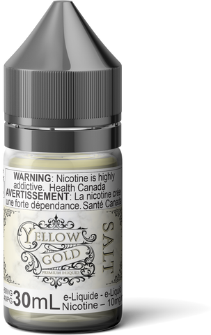 Yellow Gold Salt - Victorian Gold Theory Labs Distro. Vaping E-Liquid Disposables St. Catharines Ontario Canada